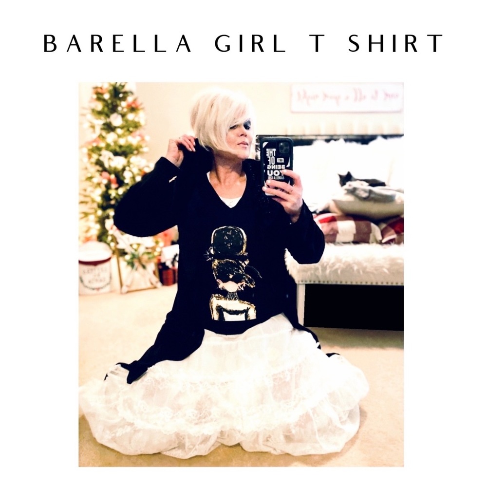 Barella Girl V Neck Shirt Sleeve T - Picture 7 of 7